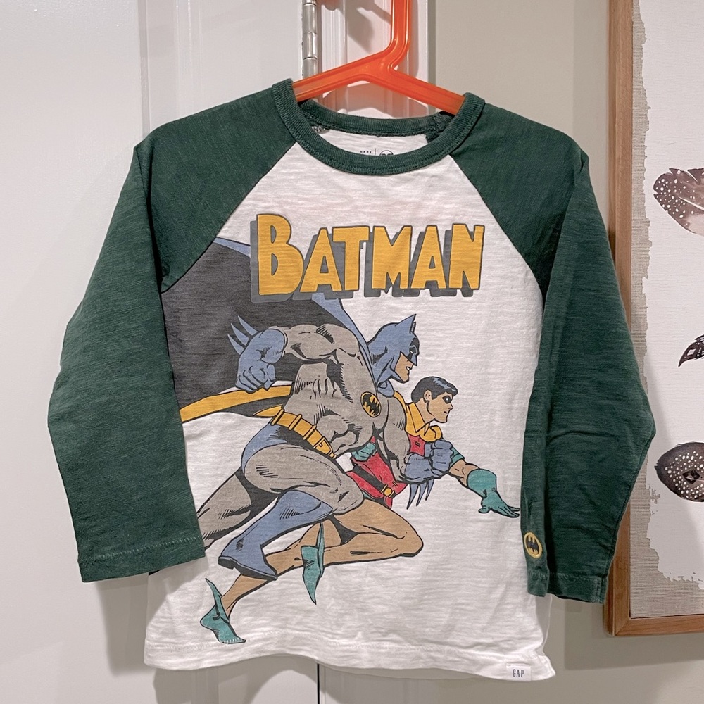 Gap Baby Gap Size 5T XS DC Comics Long Sleeve T
